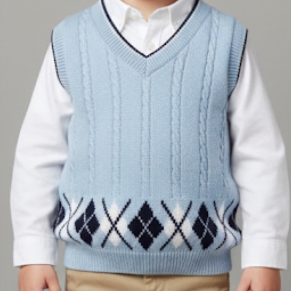 Class Club vintage toddler sweater vest